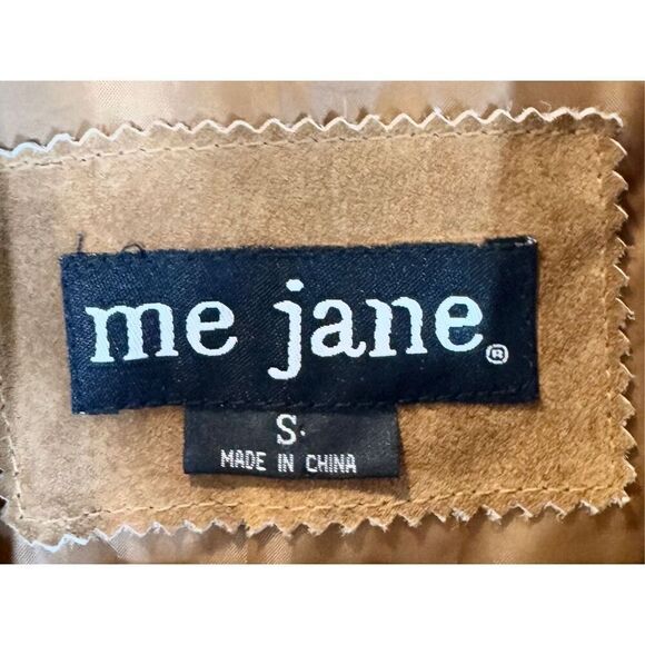 Vintage Me Jane Y2K 90's 100% Leather Patchwork Jacket Women's Small - Picture 4 of 9